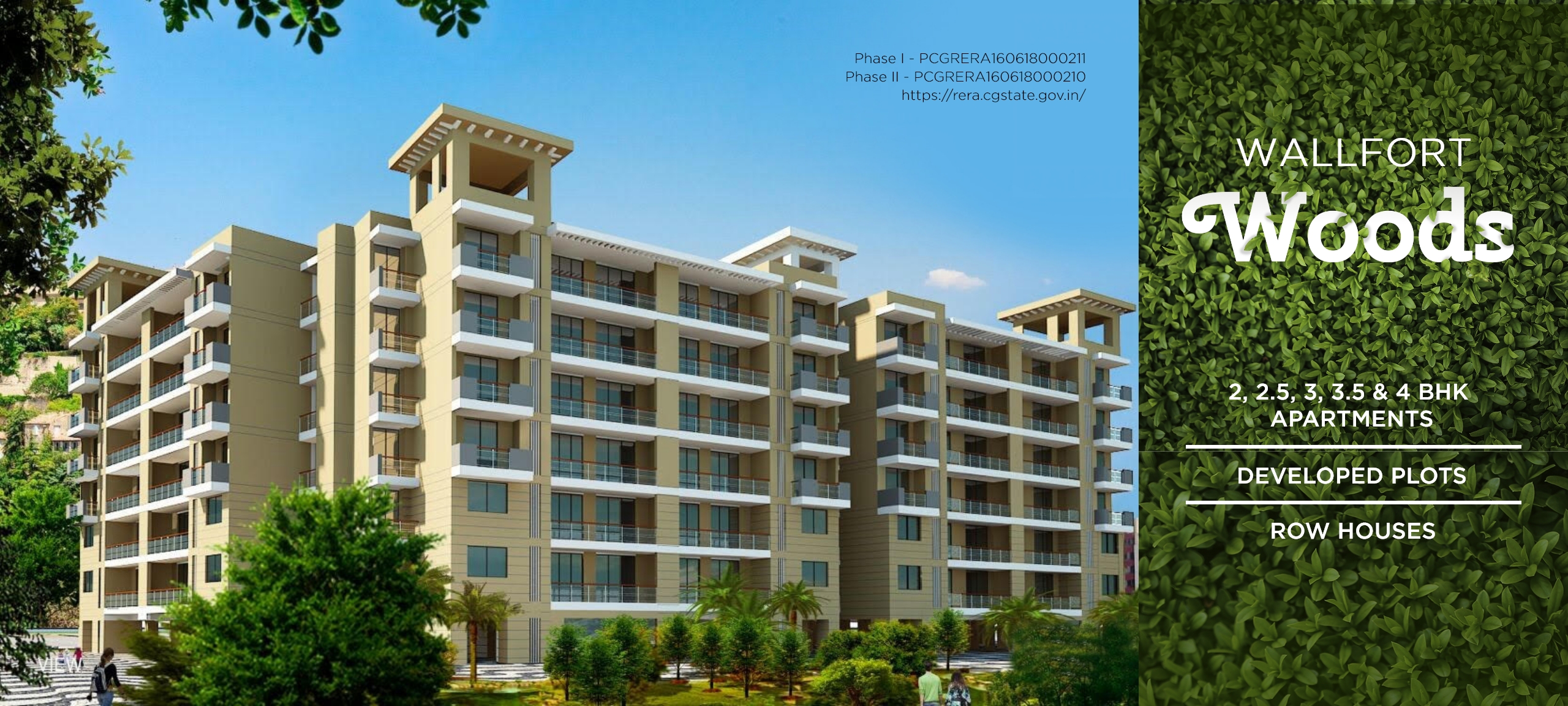 List Of Luxury Apartments In Raipur | WallfortProperties | Building Homes